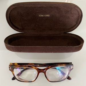 Tom Ford Eye Tortoise Eyeglasses